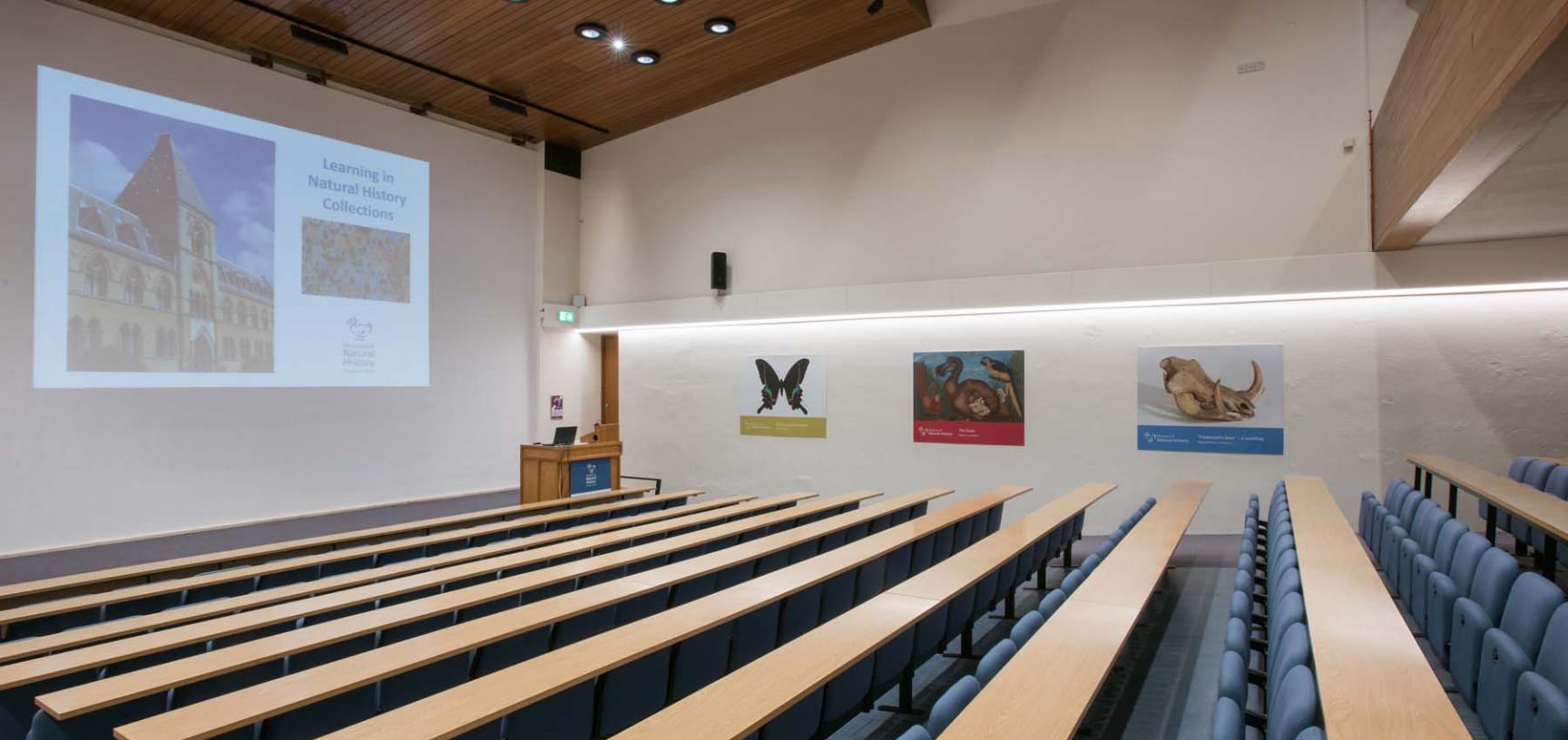 Lecture theatre Oxford University Museum of Natural History